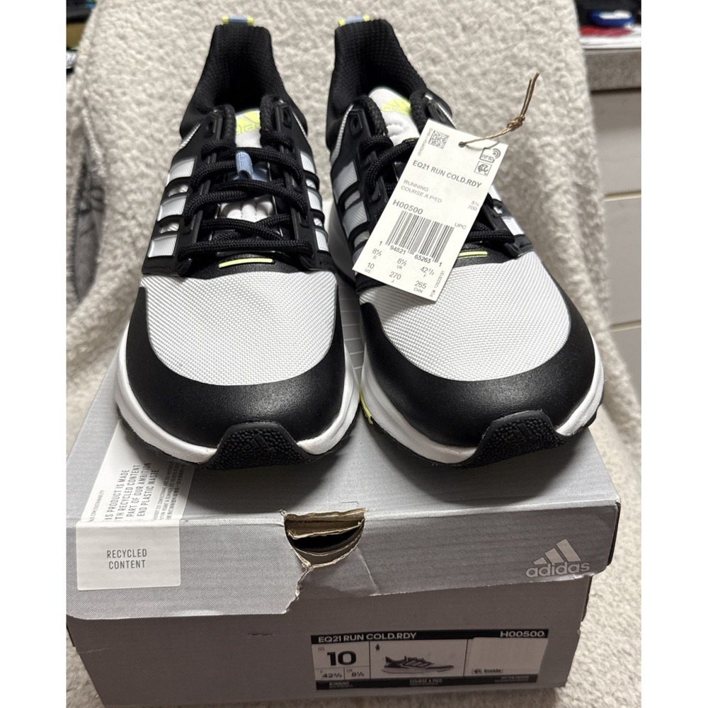 Adidas EQ21 Run Cold.Rdy Men's Running Shoe Athletic Sneakers H00500 Size 10 NIB